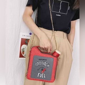 Bad B💕 Fuel Can Shaped Crossbody Purse